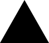 Flower silhouette with leaves